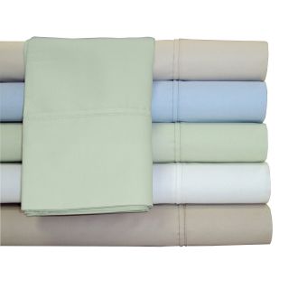 Grace Home Fashions 600tc Easy Care Solid Sheet Set, Sage