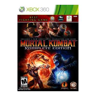Xbox 360 Mortal Kombat Komplete Edition Video Game