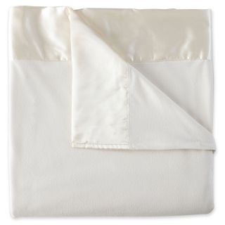 Micro Flannel All Seasons Year Round Blanket, Ivory