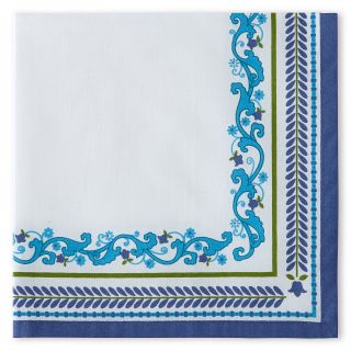 Border Print Set of 4 Napkins