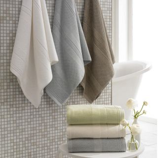 KASSATEX Textures Bath Towels, Seaglass