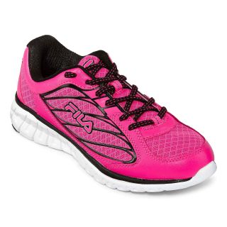 Fila Hyper Split 3 Womens Running Shoes, Black/White/Pink