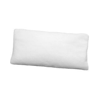 Hotel Spa Mold to Shape Bath Pillow, White