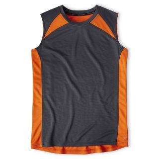 Xersion Trainer Muscle Tee   Boys 6 20, Gray, Boys