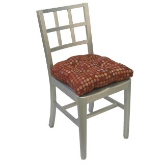 Dotty Universal 2 Pack Chair Cushions, Brown