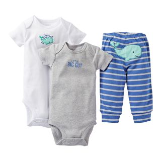 Carters 3 pc. Whale Set   Boys preemie, Blue, Blue, Boys