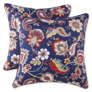 Bloomsfield 2 pk. Decorative Pillows, Navy
