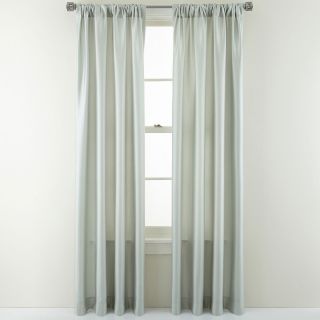 Studio Finley Rod Pocket/Back Tab Curtain Panel, Metal