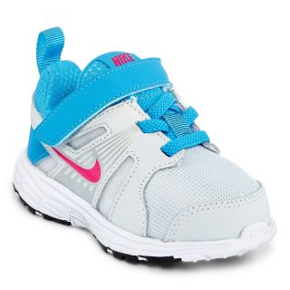 Nike Dart X Toddler Girls Athletic Shoes, Blue/Silver/Pink, Blue/Silver/Pink,