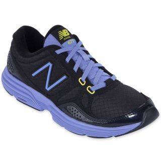 New Balance 677 Womens Training Shoes, Purple/Black