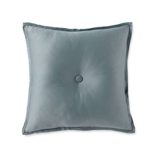 ROYAL VELVET Ogee Square Decorative Pillow, Lustrous Steel