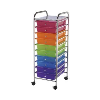 10 Drawer Storage Cart