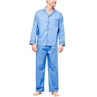 Hanes Pajama Set   Big and Tall, Blue, Mens