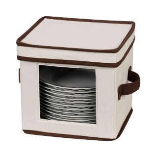 HOUSEHOLD ESSENTIALS Household Essential Salad Plate/Bowl Storage Chest