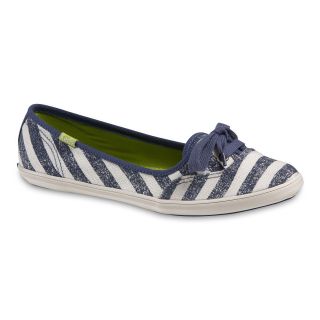 Keds Teacup Striped Sneakers, Navy, Womens