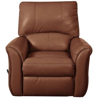 Olson Leather Recliner, Durango Acorn