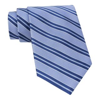 Stafford Dapper Stripe Tie, Blue, Mens