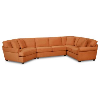 Possibilities Roll Arm 3 pc. Right Arm Sofa Sectional, Tuscany
