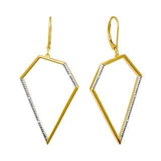 Diamond Addiction Diamond Accent Geometric Earrings, Womens