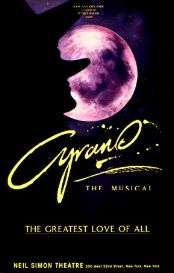 Cyrano the Musical (Original Broadway Theatre Window Card)