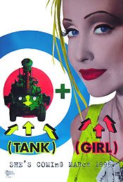Tank Girl (Advance) Movie Poster
