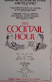 The Cocktail Hour (Original Broadway Theatre Window Card)