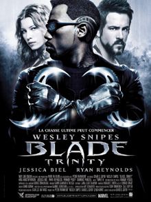 Blade Trinity (French   Folded) Movie Poster