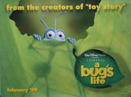 A Bugs Life (Advance Style A British Quad) Movie Poster