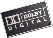 Aluminum Dolby Digital Plaque