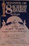 Amadeus (Academy Awards) Movie Poster