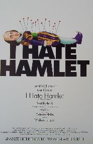 I Hate Hamlet (Original Broadway Theatre Window Card)