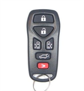 2007 Nissan Quest Keyless Entry Remote w/2 Power Side Doors