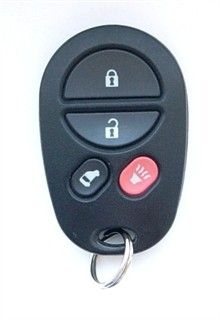 2006 Toyota Sienna LE Keyless Entry Remote   Used