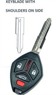 2011 Mitsubishi Galant Remote Key