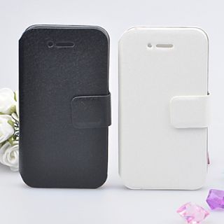 Silking Leather Case for iPhone 4/4S(Assorted Color)