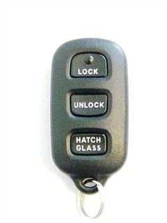 2007 Toyota Matrix Keyless Entry Remote   Used