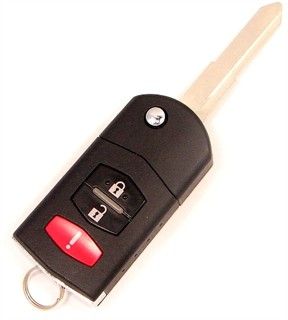 2008 Mazda 6 Keyless Entry Remote + key   Used