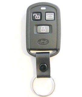 2002 Hyundai Sonata Keyless Entry Remote   Used