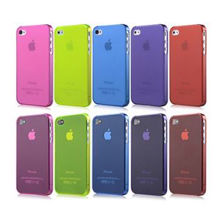 Ultra thin Grind Arenaceous Back Case for iPhone 4/4S(Assorted Color)