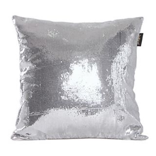 Modern Solid Bling Polyester Decorative Pillow Cover
