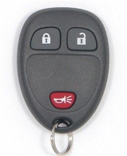 2013 Chevrolet Captiva Sport Keyless Entry Remote