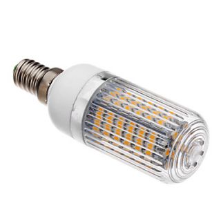 E14 6W 120x3528SMD 530 560LM 2500 3500K Warm White Light LED Corn Bulb (220 240V)