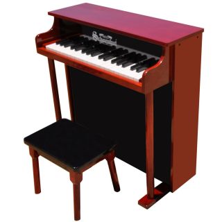 Schoenhut 37 Key Deluxe Toy Piano, Black