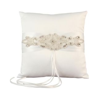 IVY LANE DESIGN Ivy Lane Design Adriana Ring Bearer Pillow, White