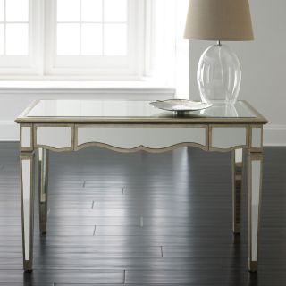 Mirrored Console Table, Silver