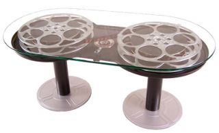 Double Rewind Film Reel Coffee Table 12