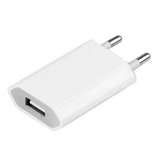 1000mA EU USB Power Charger Adapter for iPod,iPhone 3G/3GS,iPhone 4/4S,iPhone 5/5S