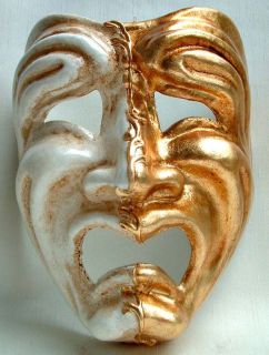 Comedic Tragedy Theater Mask