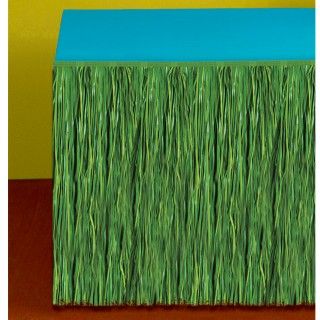 Green Grass Table Skirt