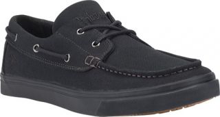 Mens Timberland Earthkeepers® Newmarket Boat Oxford   Blackout Canvas Moc T